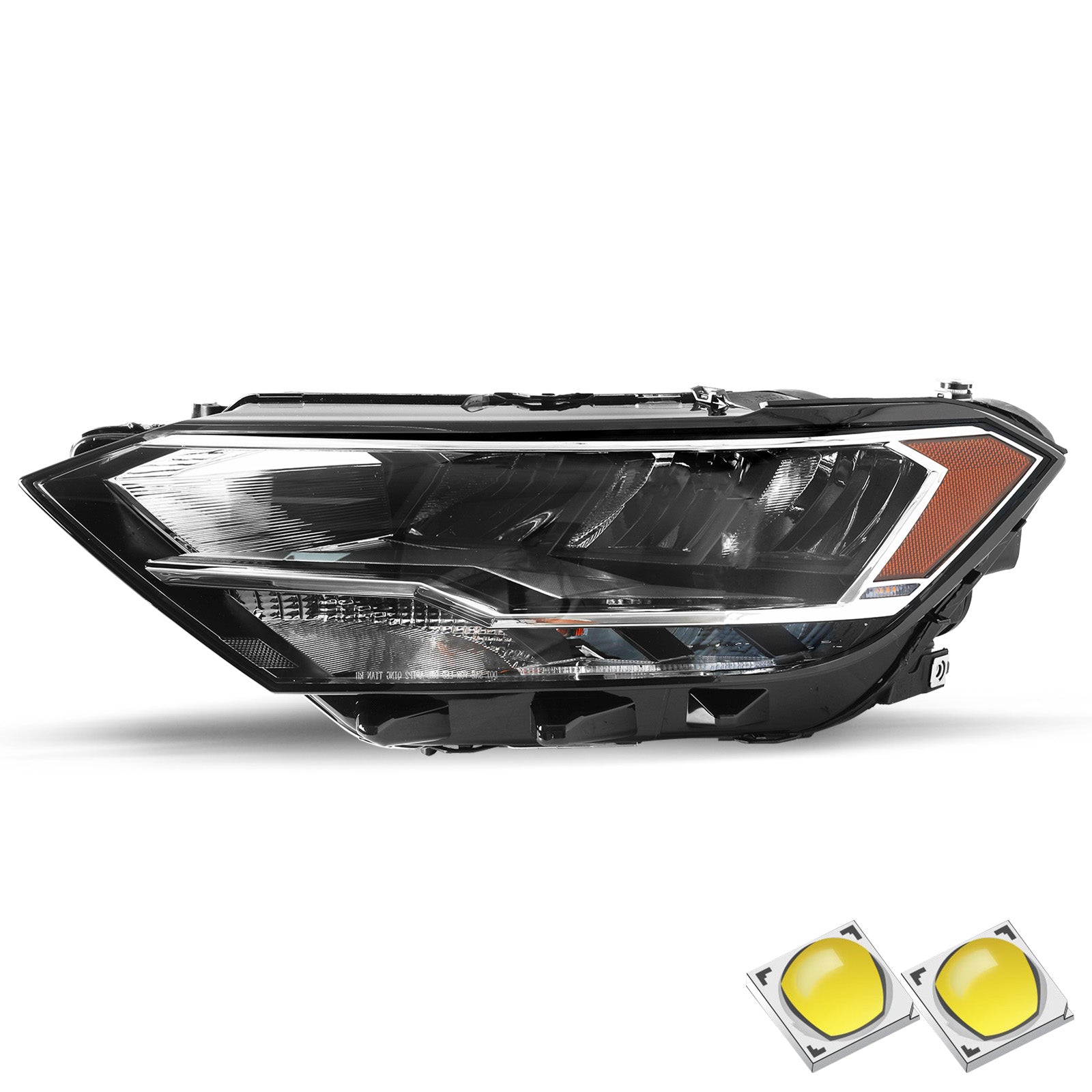 VehicleAid Headlights For 2019-2023 Volkswagen Jetta