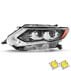 VehicleAid Full LED Headlights For 2017-2020 Nissan Rogue SL