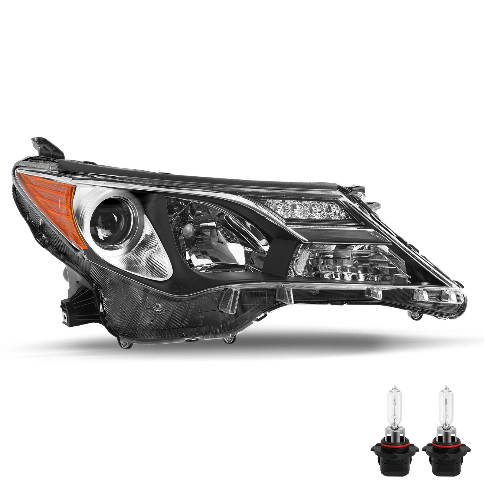 VehicleAid Headlights For 2013-2015 Toyota Rav4