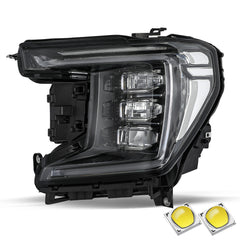 VehicleAid Full LED Headlights For 2021-2023 GMC Yukon/Yukon XL DENALI/AT4