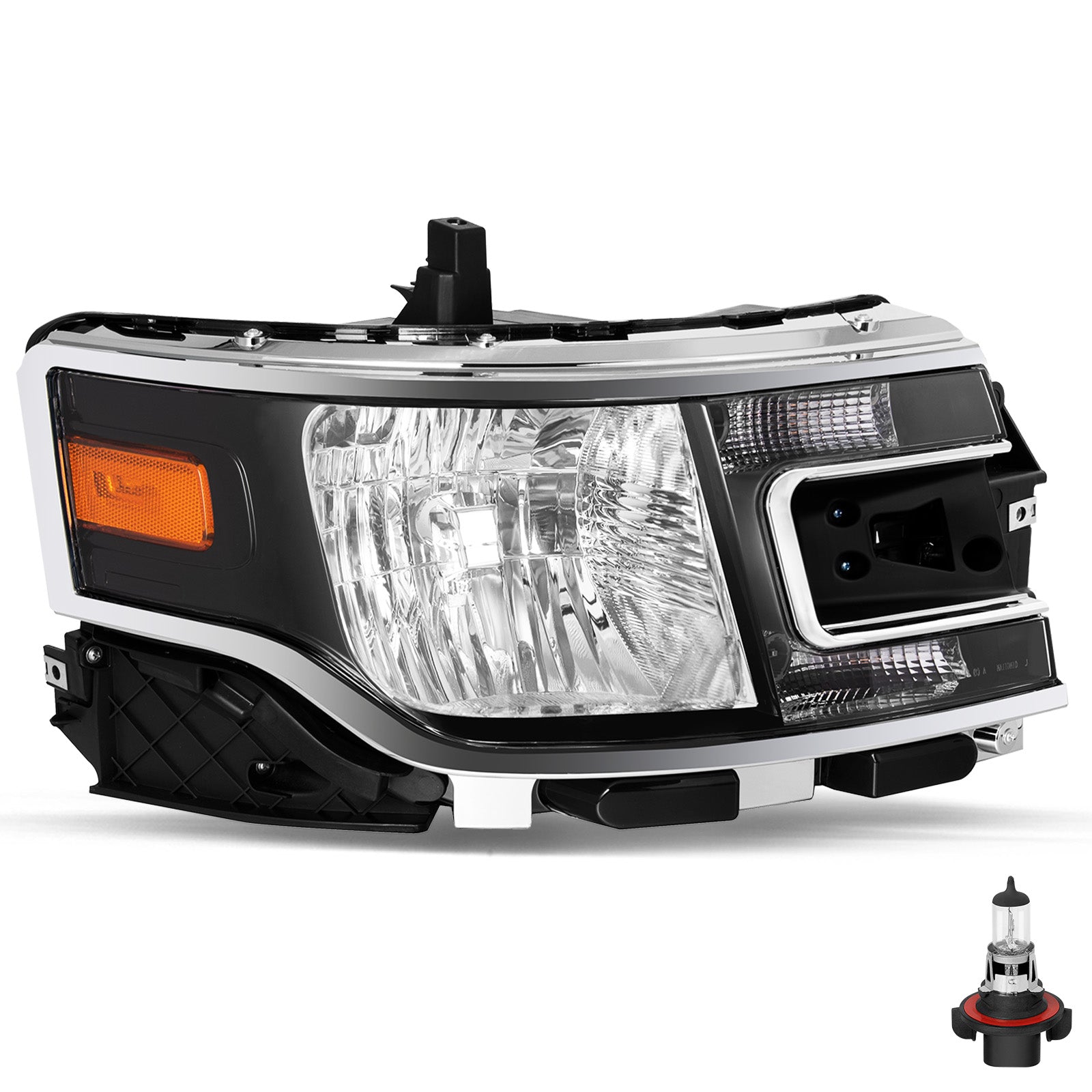 VehicleAid Headlights For 2013-2019 Ford Flex