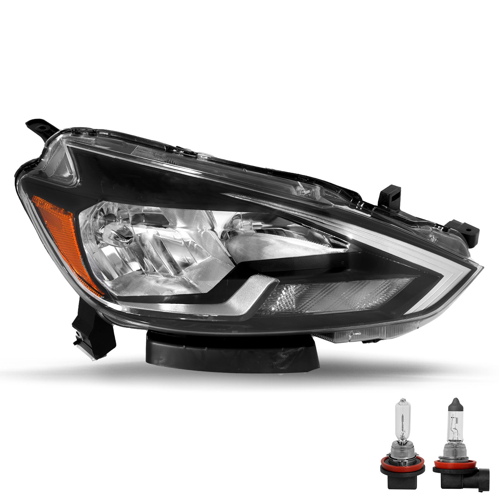 VehicleAid Headlights For 2016-2019 Nissan Sentra