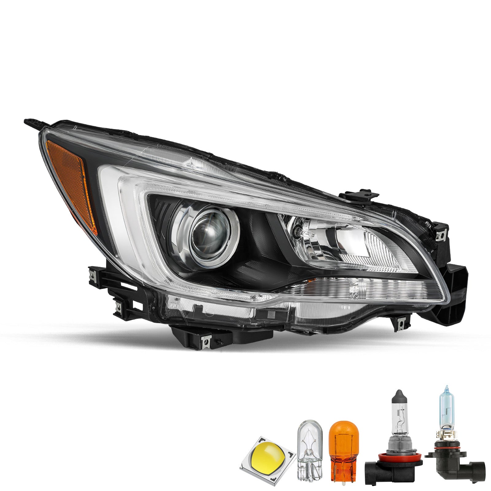 VehicleAid Headlights For 2015-2017 Subaru Outback