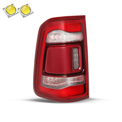 VehicleAid Taillights For 2019-2024 Dodge Ram 1500 Red