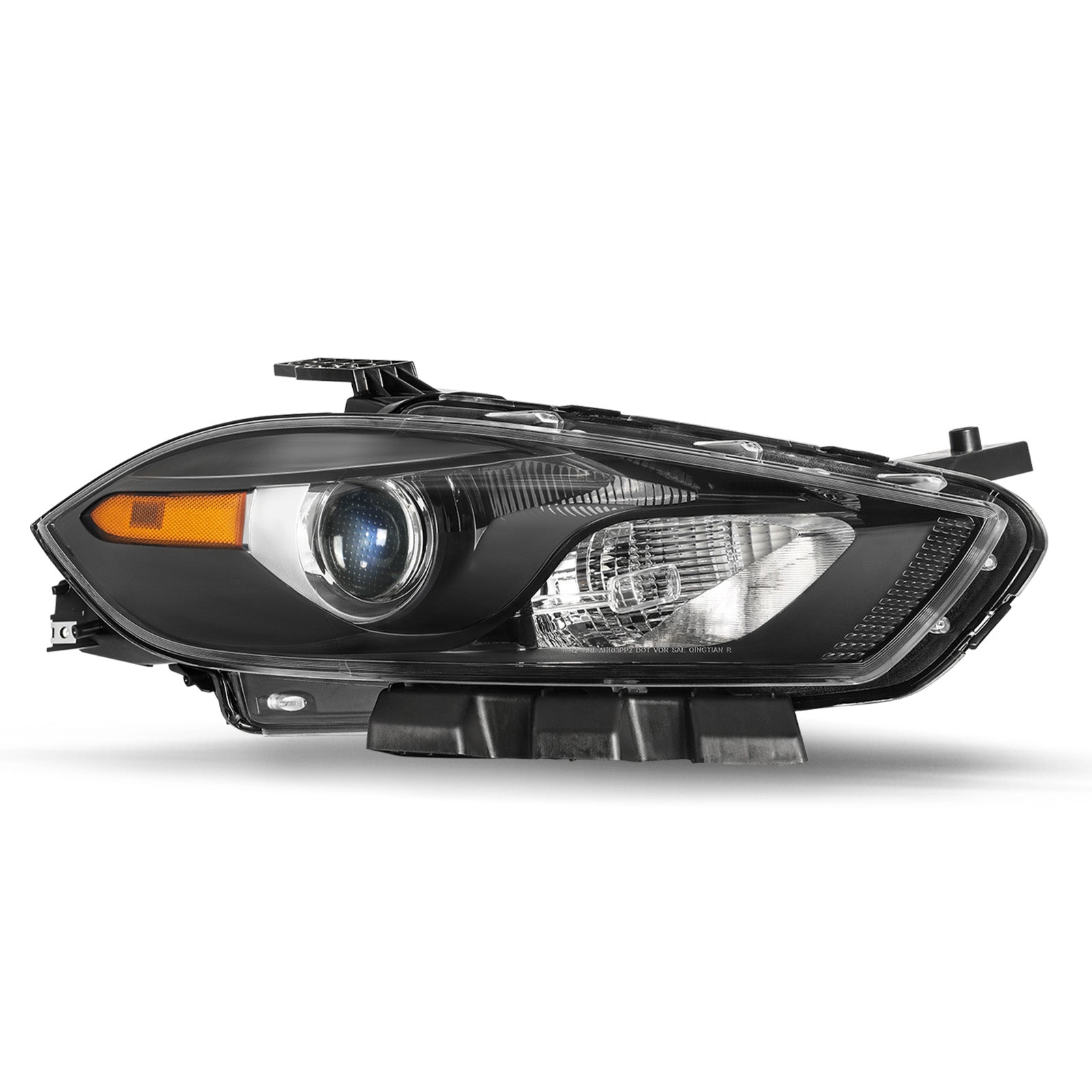 VehicleAid Headlights For 2013-2016 Dodge Dart Halogen Type