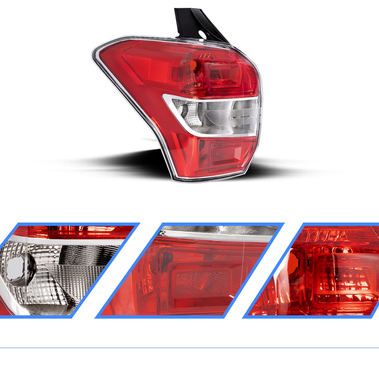 VehicleAid Taillights For 2014-2016 Subaru Forester