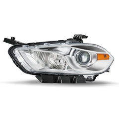 VehicleAid Headlights For 2013-2016 Dodge Dart Halogen Type Chrome