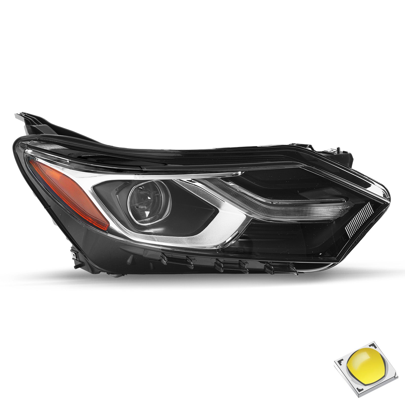 VehicleAid Full LED Headlights For 2018-2021 Chevy Equinox