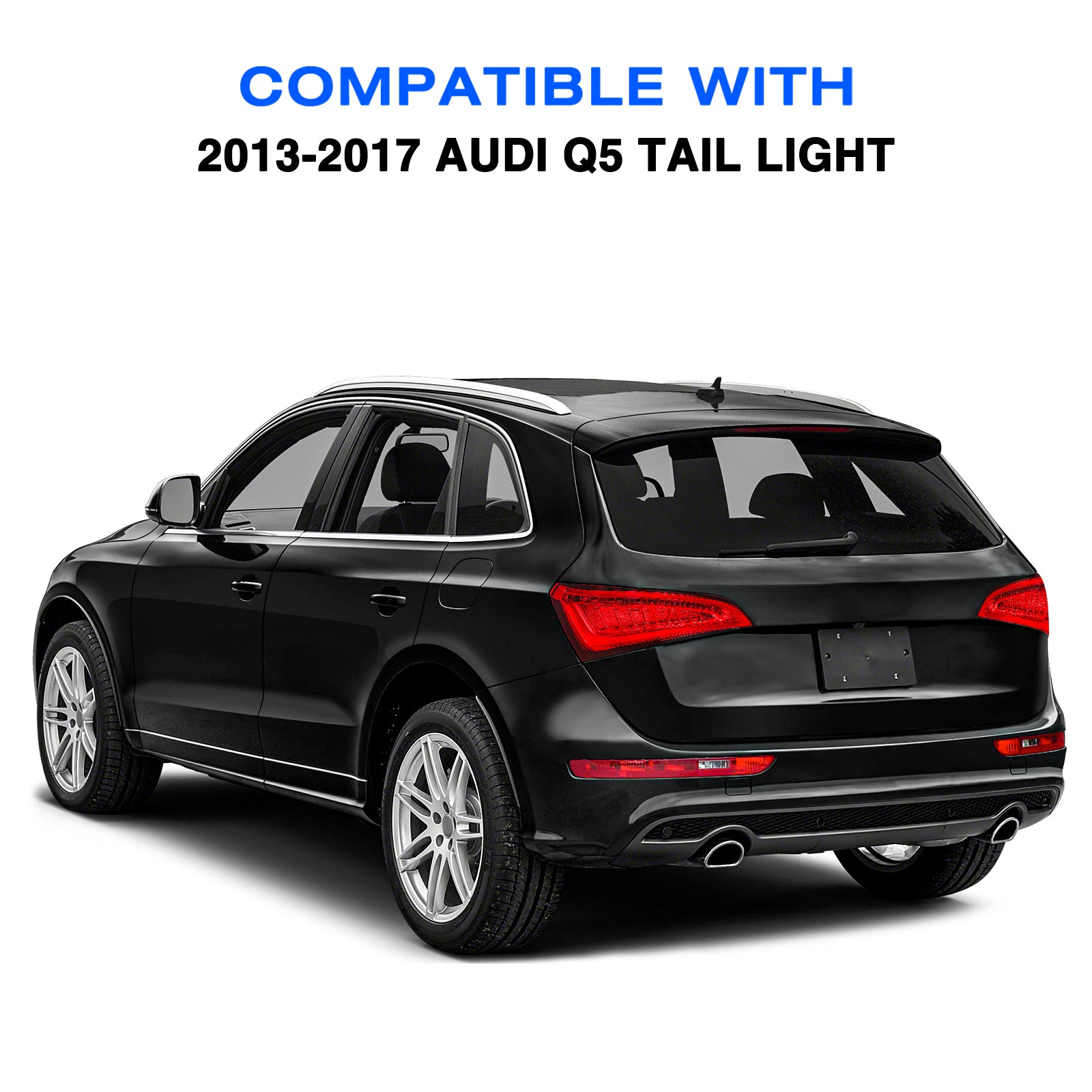 VehicleAid Taillights For 2013-2017 Audi Q5