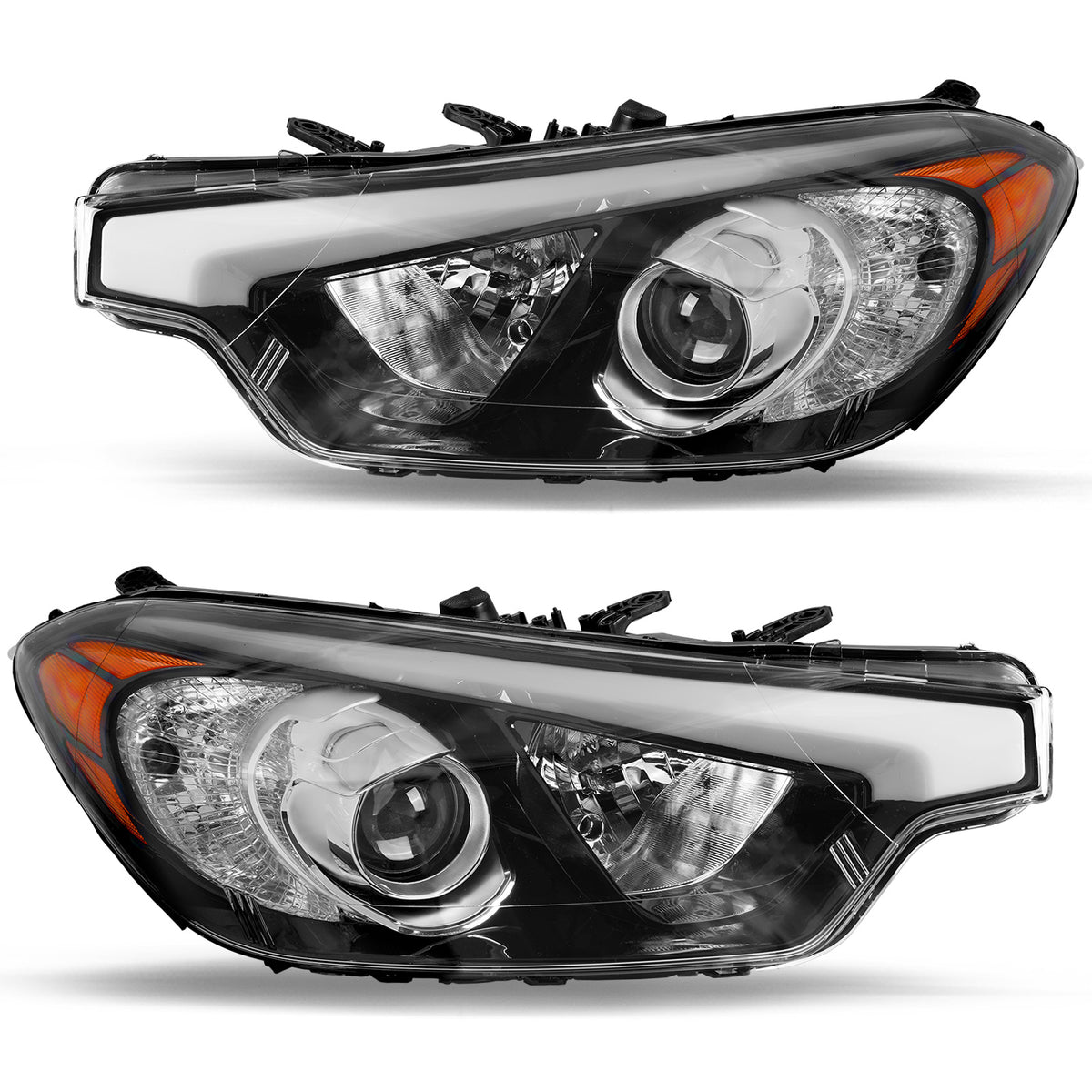 VehicleAid Headlights For 2014-2016 Kia Forte