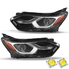 VehicleAid Full LED Headlights For 2018-2021 Chevy Equinox