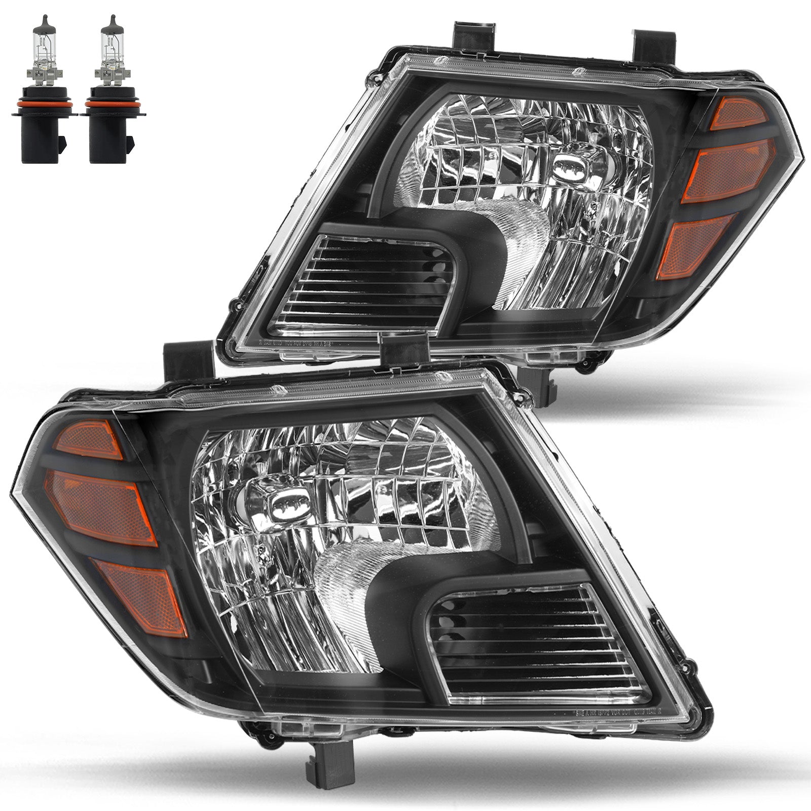 VehicleAid Headlights For 2009-2021 Nissan Frontier