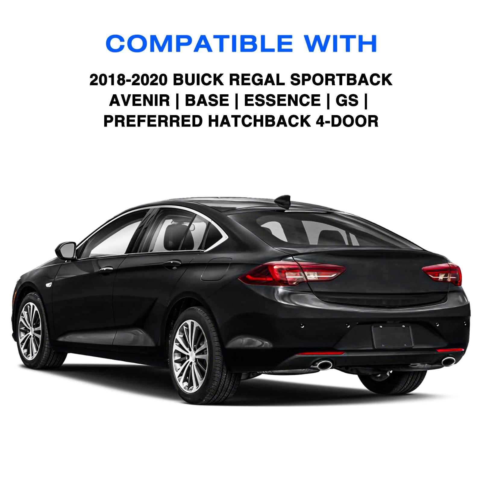 VehicleAid Taillights For 2018-2020 Buick Regal Sportback