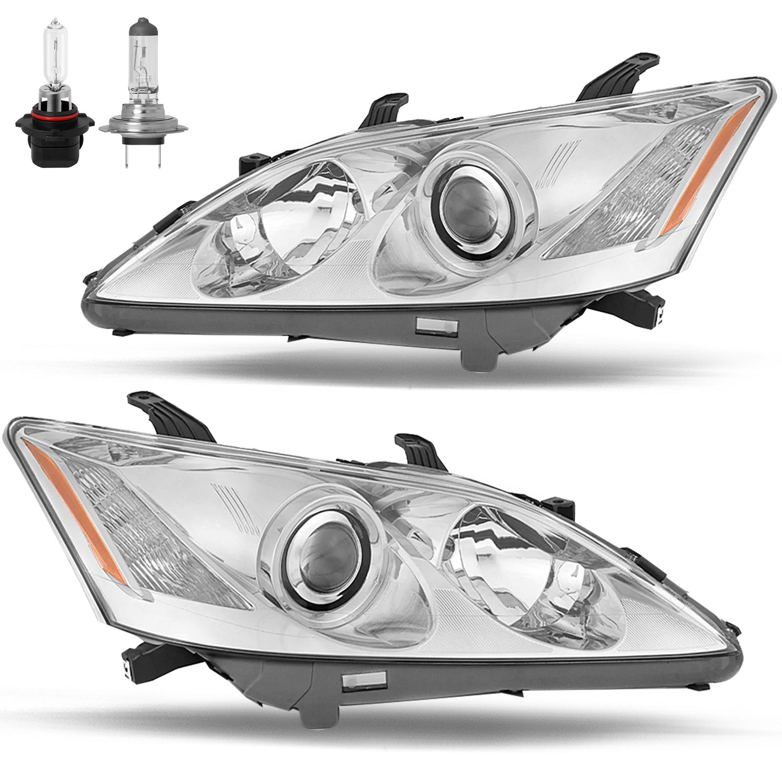 VehicleAid Headlights For 2007-2009 Lexus ES350