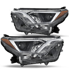 VehicleAid Headlights For 2016-2018 Toyota Rav4