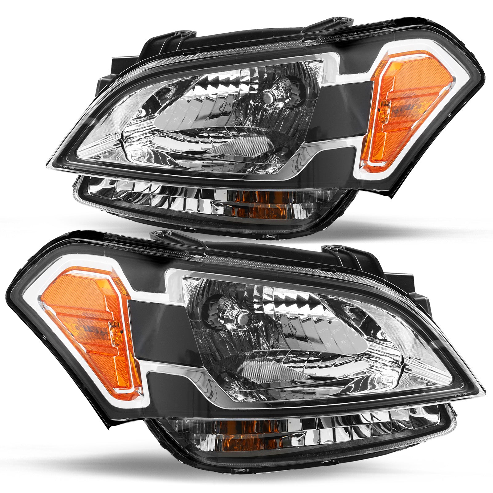 VehicleAid Headlights For 2010-2011 Kia Soul