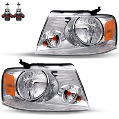 VehicleAid Headlights For 2004-2008 Ford F150 Pickup