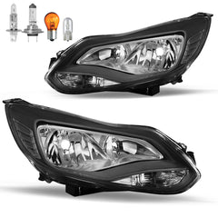 VehicleAid Headlights For 2012-2014 Ford Focus