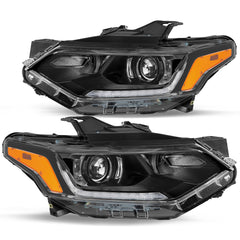 VehicleAid Headlights For 2018-2021 Chevy Traverse HID/Xenon Type