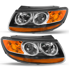 VehicleAid Headlights For 2007-2012 Hyundai Santa Fe