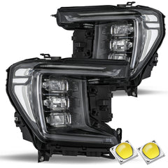 VehicleAid Full LED Headlights For 2021-2023 GMC Yukon/Yukon XL DENALI/AT4