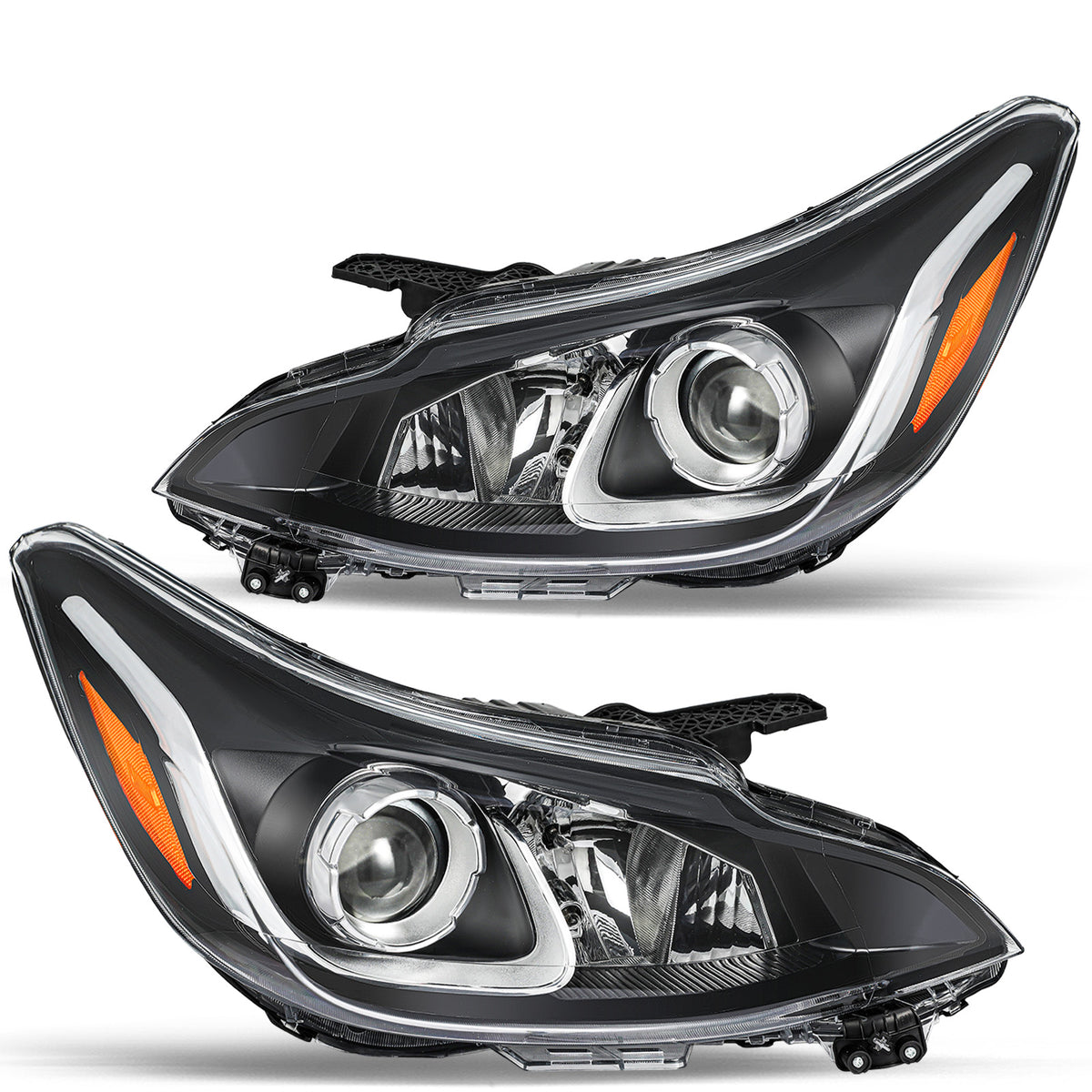 VehicleAid Headlights For 2019-2021 Chevy Spark