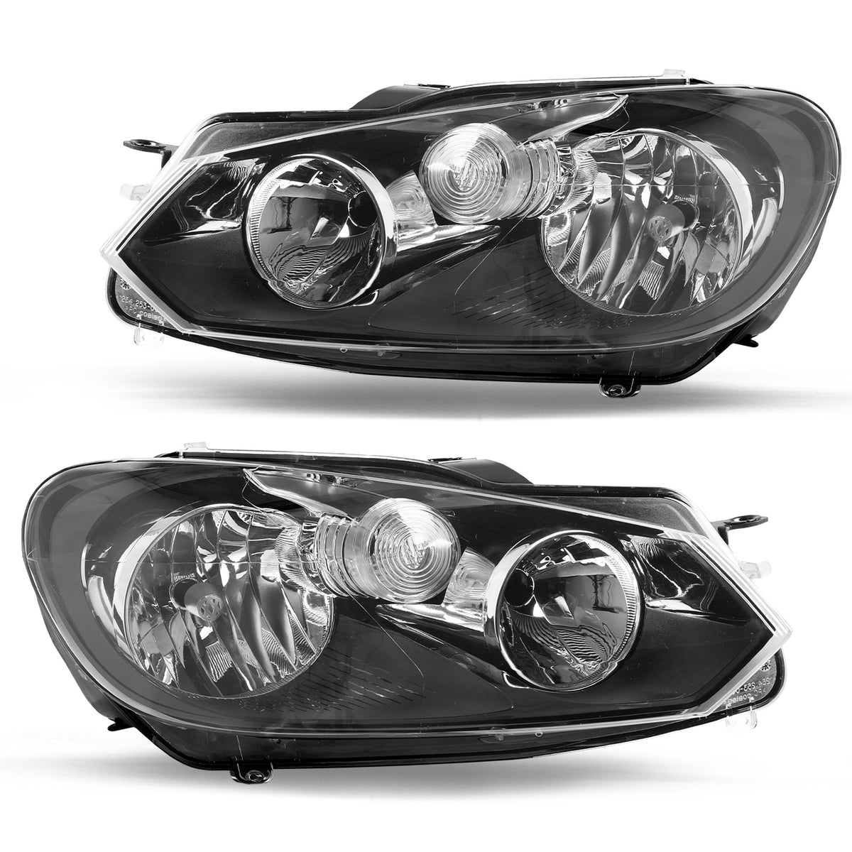 VehicleAid Headlights For 2010-2014 Volkswagen Golf (MK6)