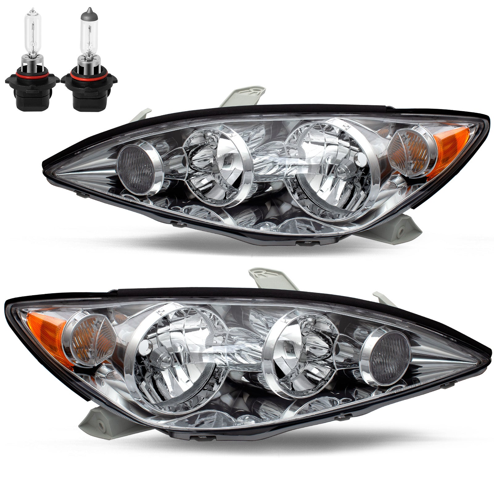 VehicleAid Headlights For 2005-2006 Toyota Camry