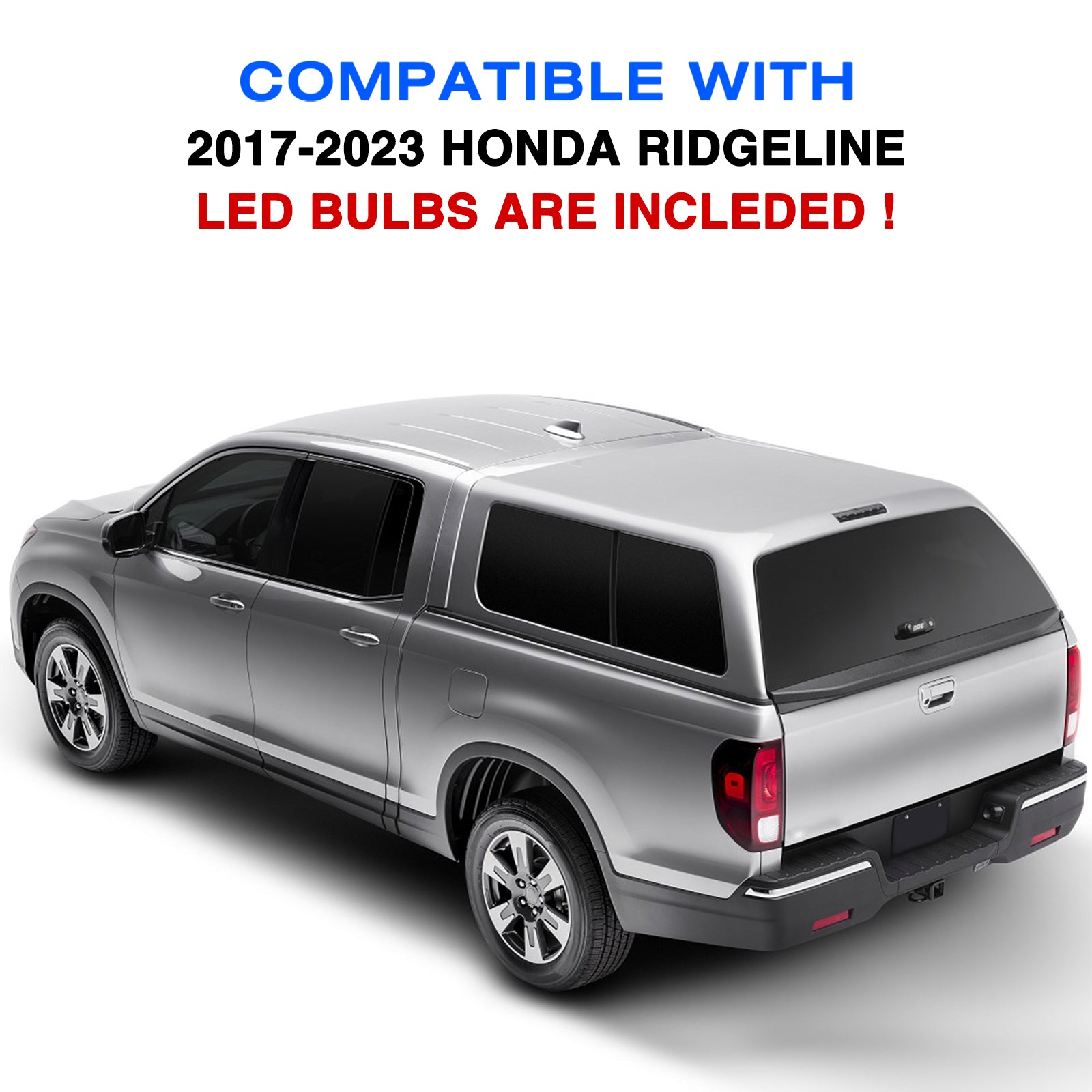 VehicleAid Taillights For 2017-2023 Honda Ridgeline