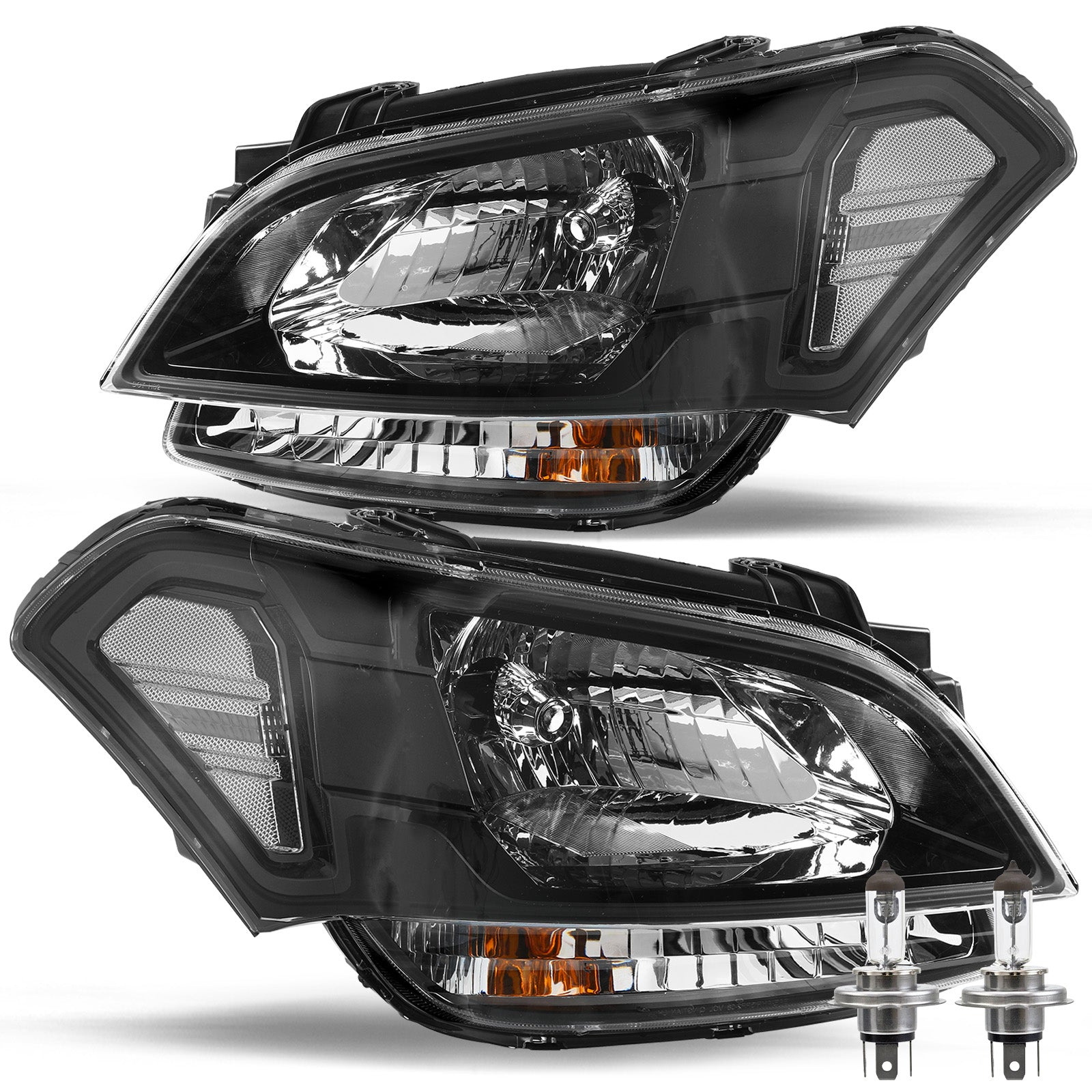 VehicleAid Headlights For 2010-2011 Kia Soul