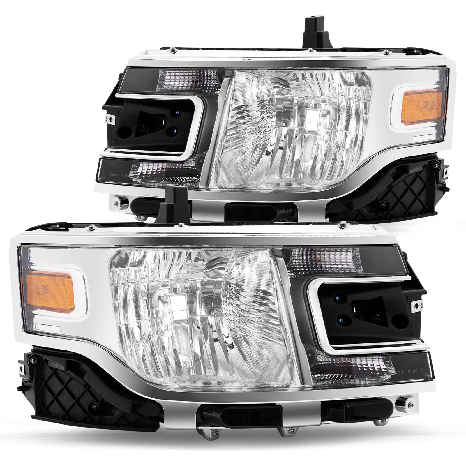 VehicleAid Headlights For 2013-2019 Ford Flex