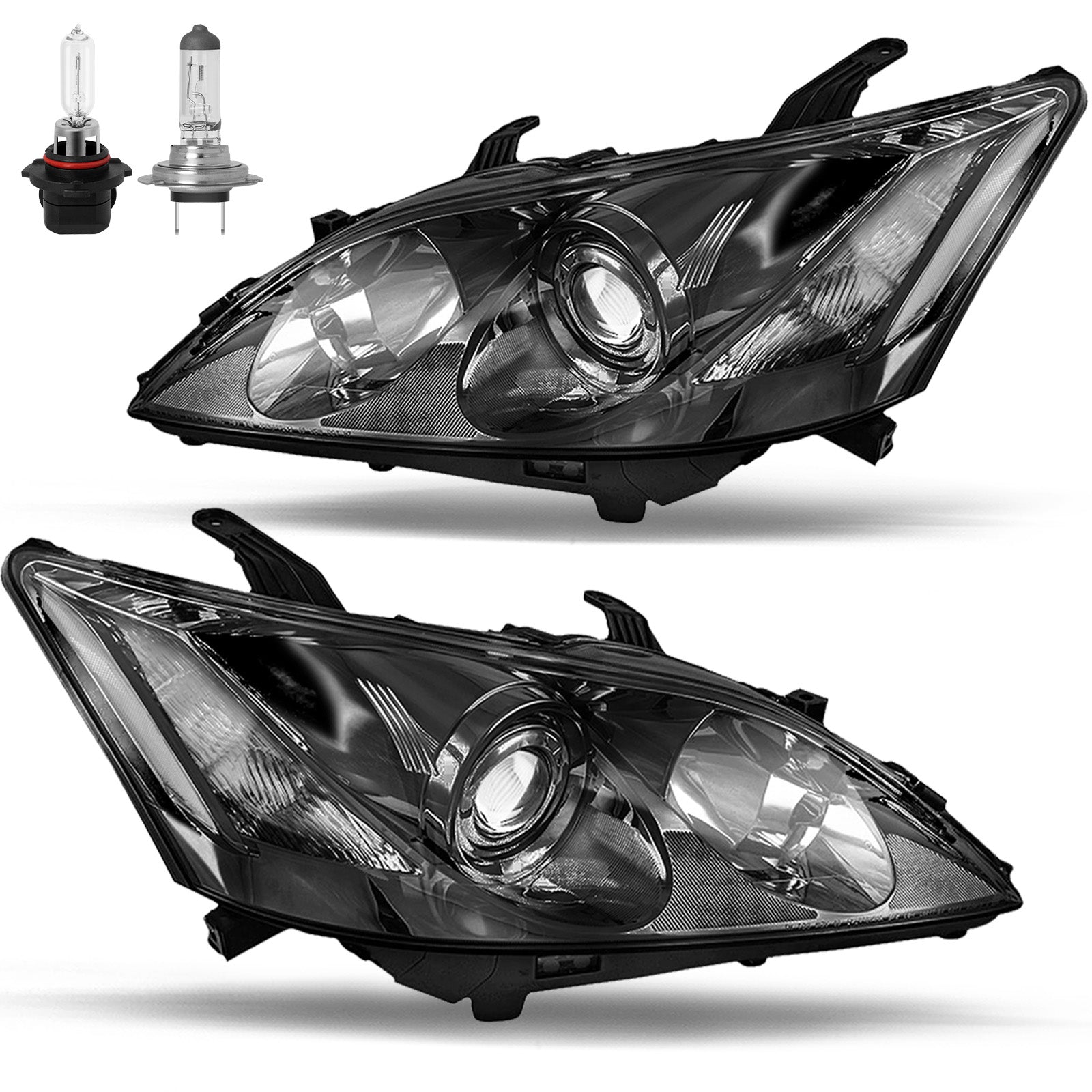 VehicleAid Headlights For 2007-2009 Lexus ES350