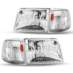 VehicleAid Headlights For 1993-1997 Ford Ranger