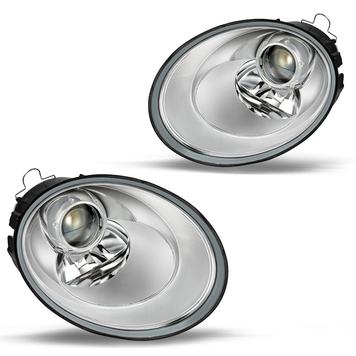 VehicleAid Headlights For 2006-2010 Volkswagen Beetle