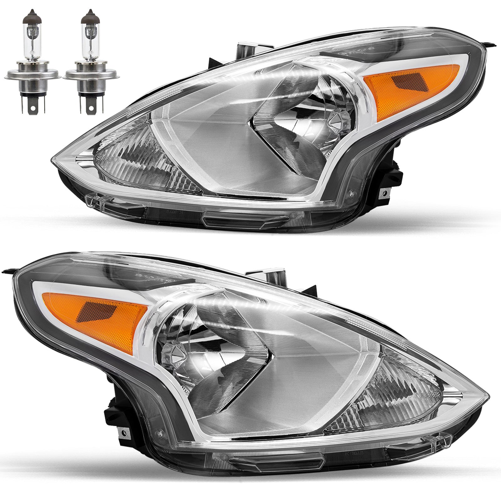 VehicleAid-For 2015-2019 Nissan Versa Headlights