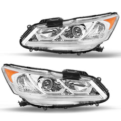 VehicleAid Headlights For 2016-2017 Honda Accord