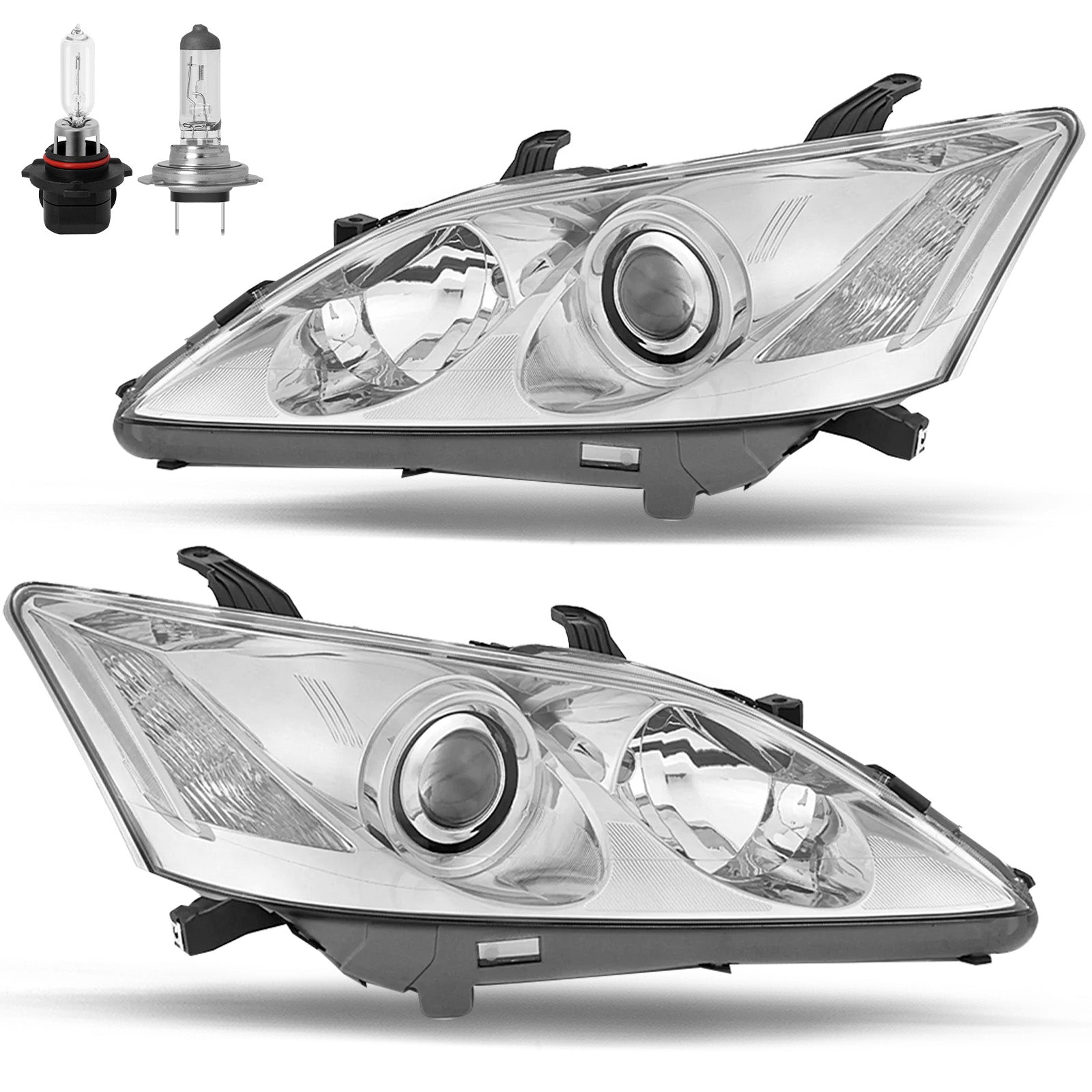 VehicleAid Headlights For 2007-2009 Lexus ES350