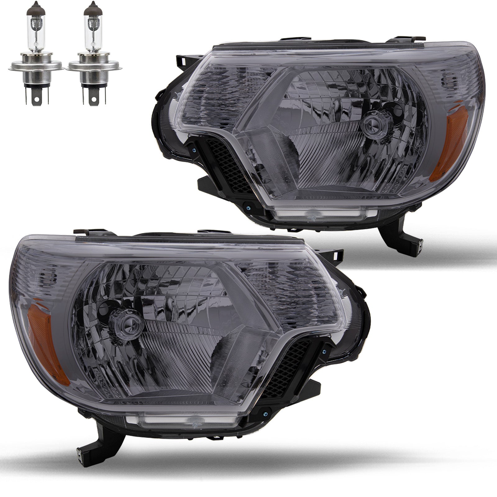 VehicleAid Headlights For 2012-2015 Toyota Tacoma