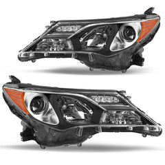 VehicleAid Headlights For 2013-2015 Toyota Rav4