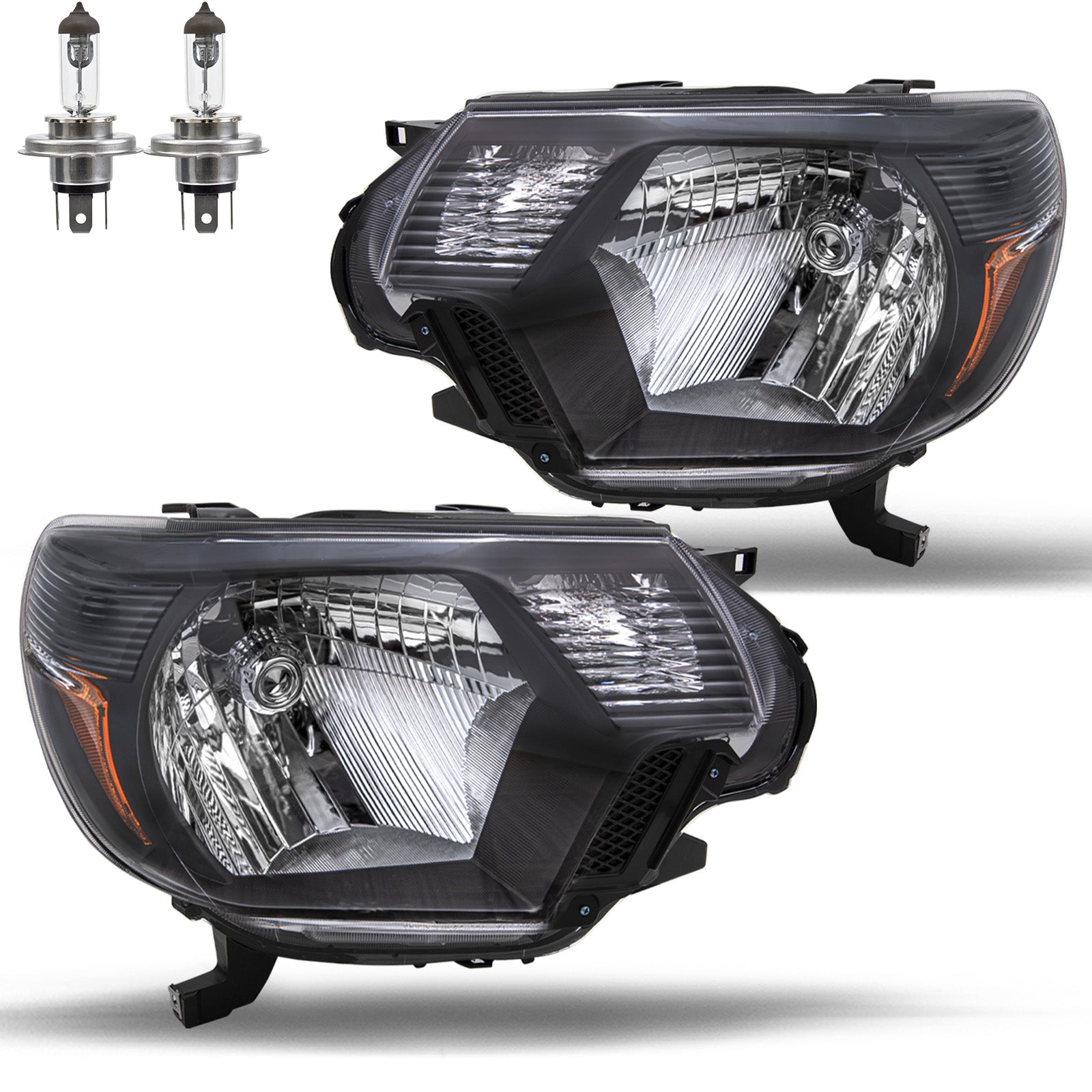 VehicleAid Headlights For 2012-2015 Toyota Tacoma