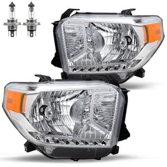 VehicleAid Headlights For 2014-2017 Toyota Tundra