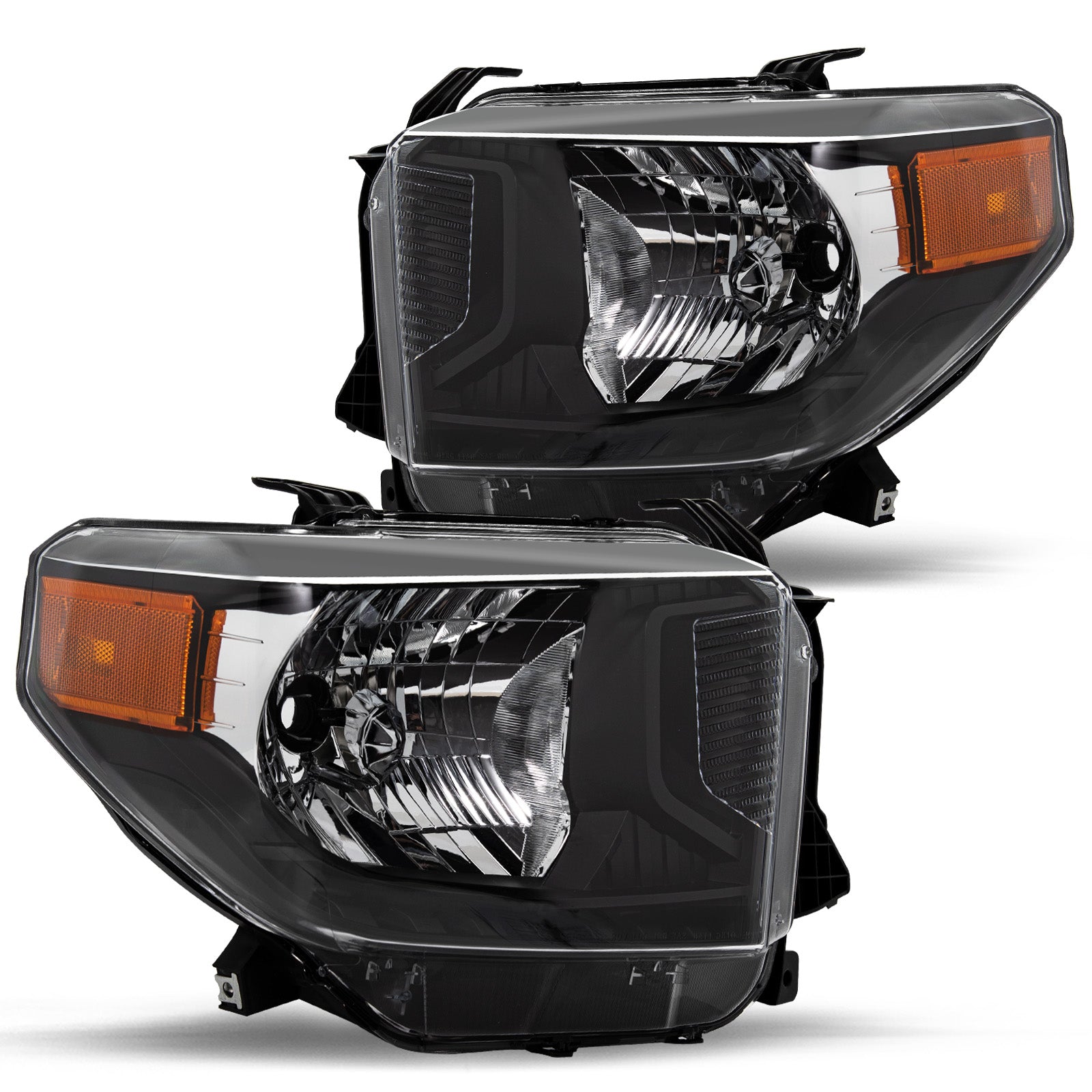 VehicleAid Headlights For 2014-2017 Toyota Tundra