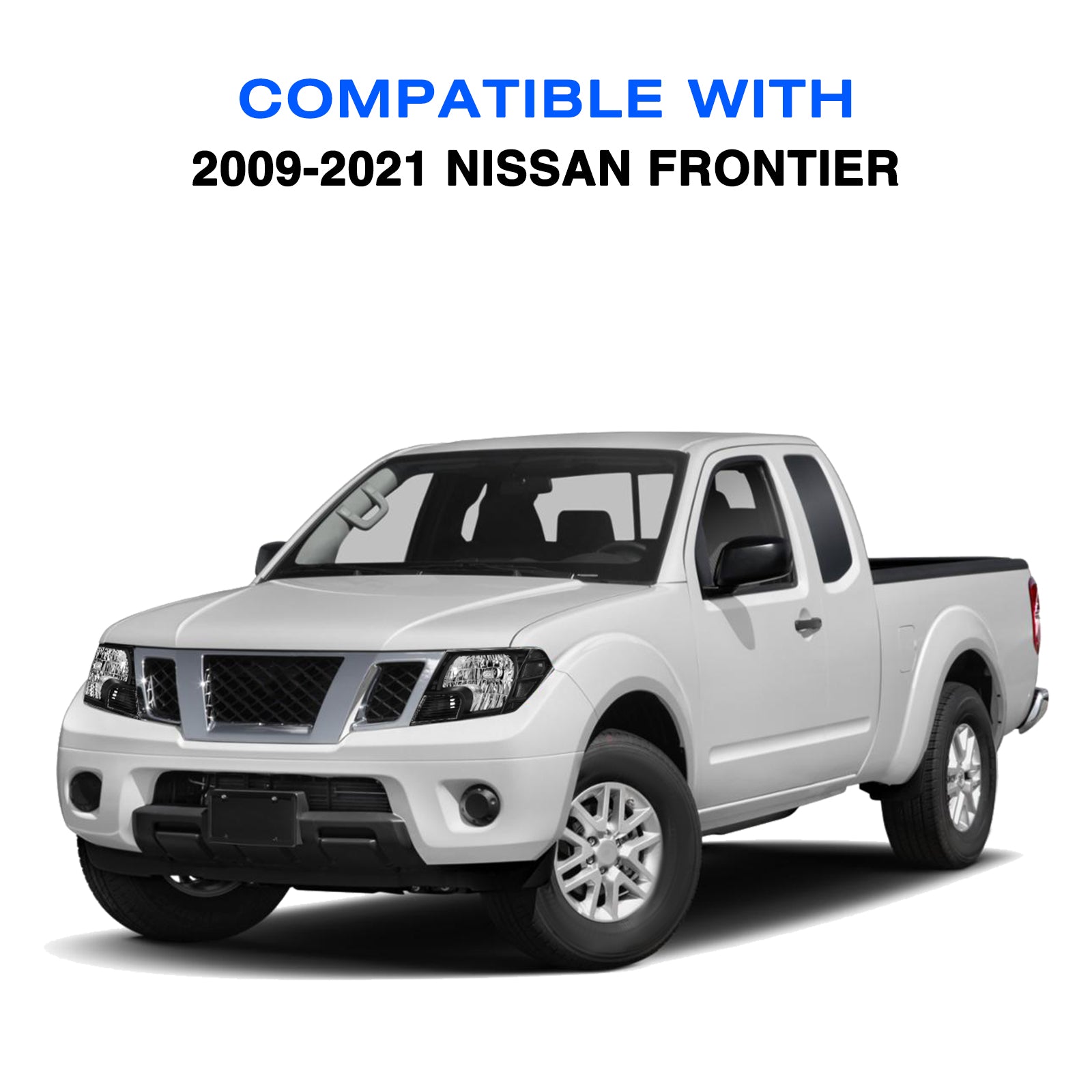 VehicleAid Headlights For 2009-2021 Nissan Frontier