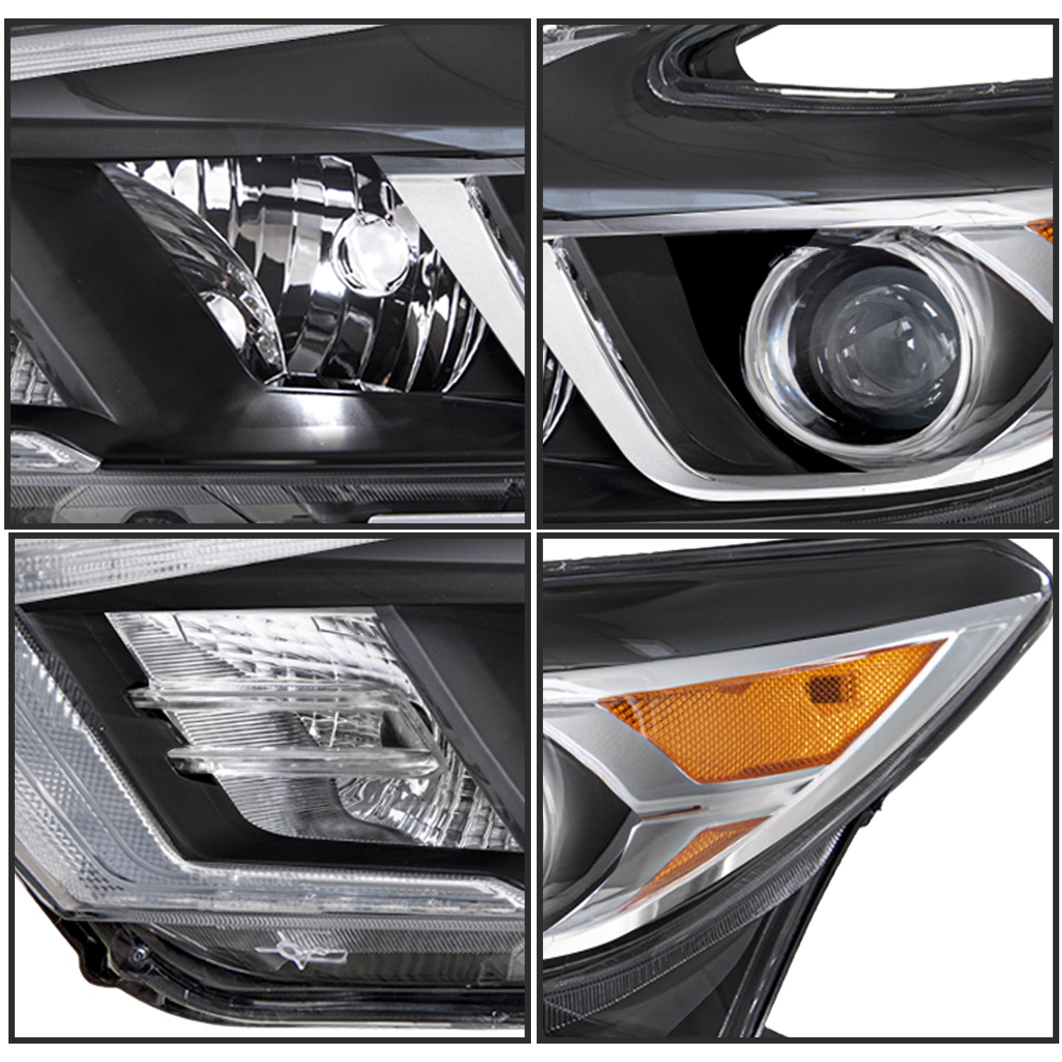 VehicleAid Headlights For 2016-2018 Nissan Maxima