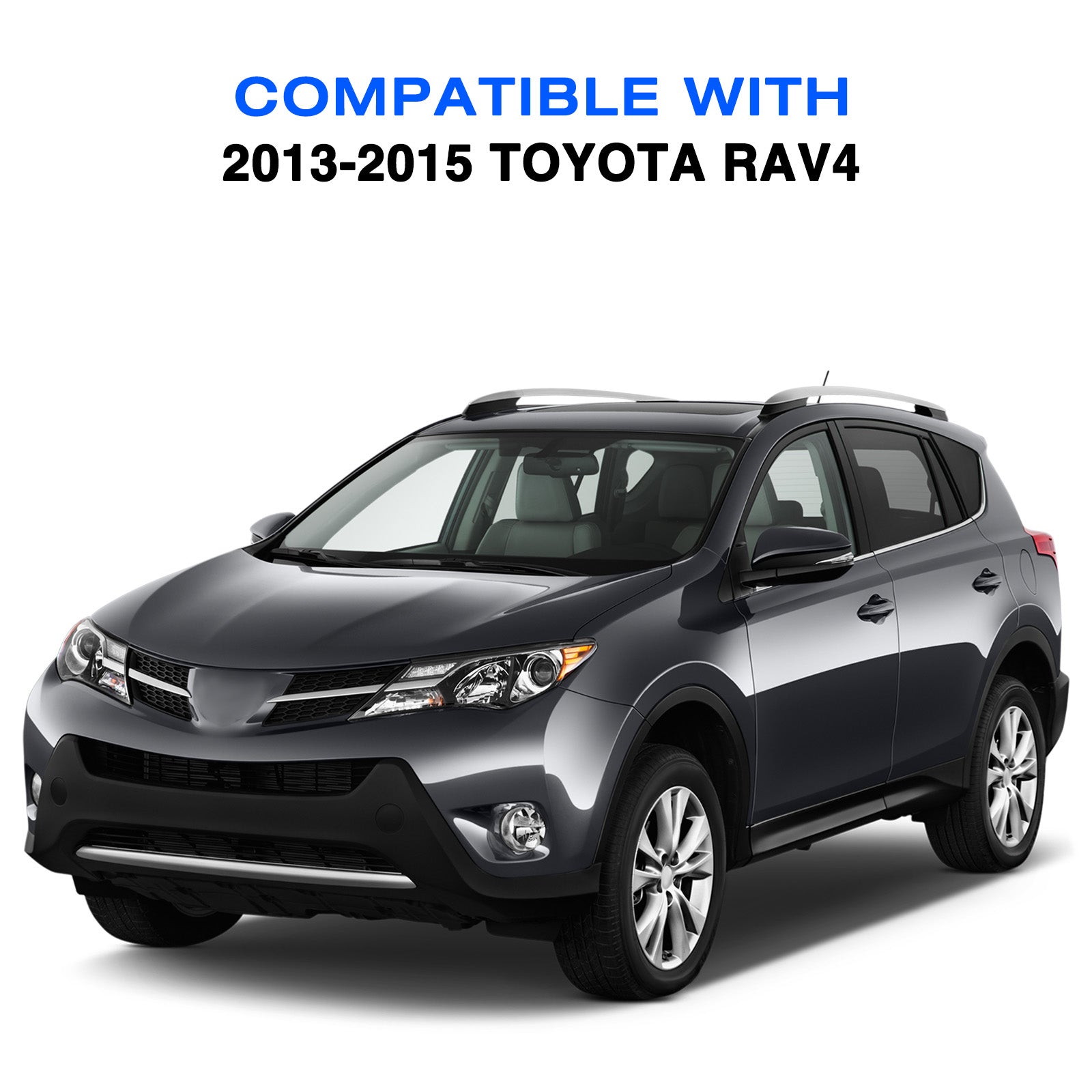 VehicleAid Headlights For 2013-2015 Toyota Rav4