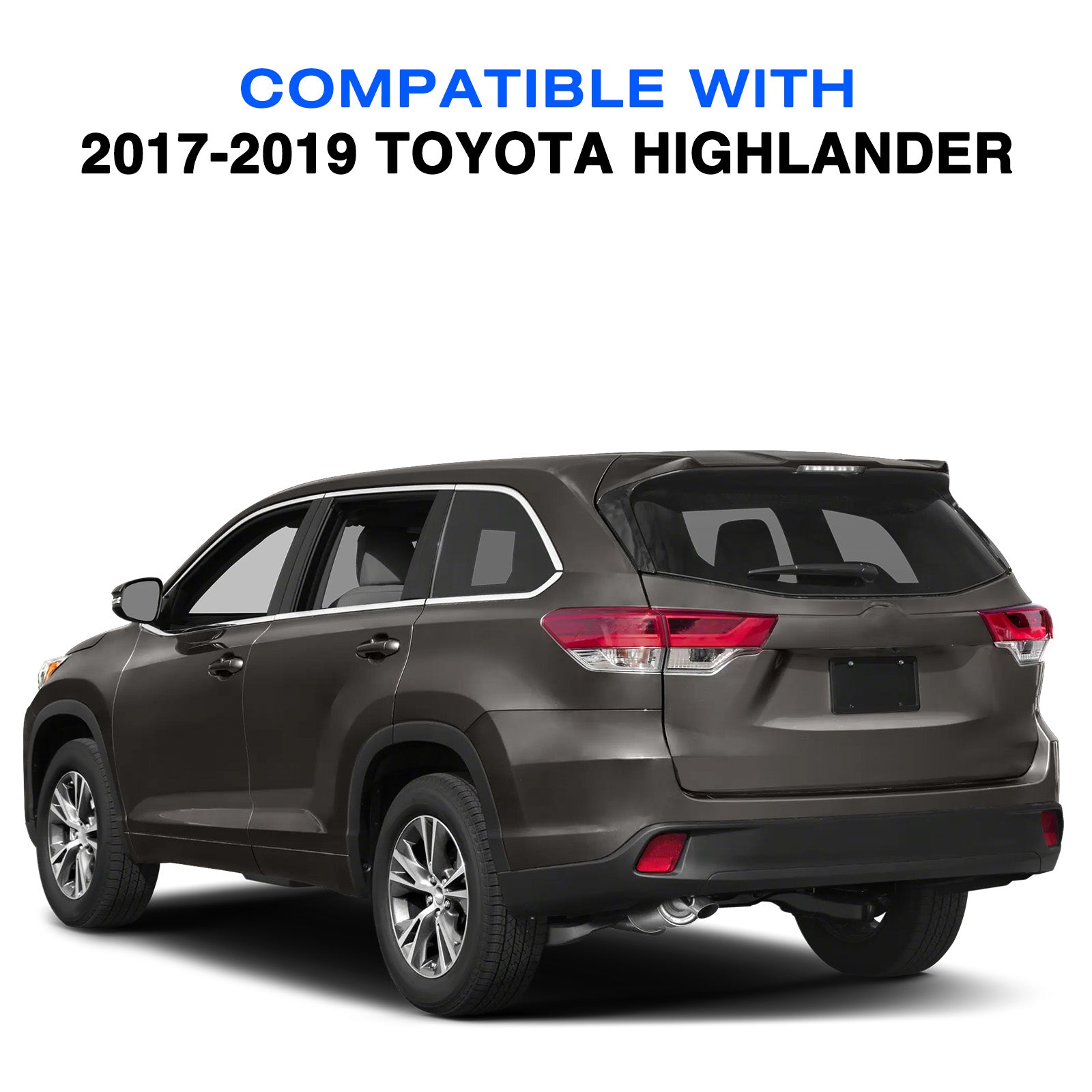 VehicleAid Taillights For 2017-2019 Toyota Highlander