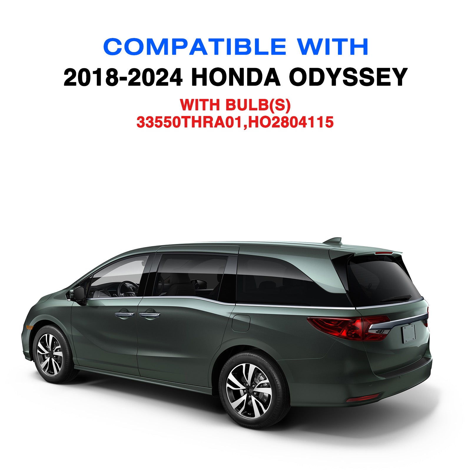 VehicleAid Taillights For 2018-2024 Honda Odyssey