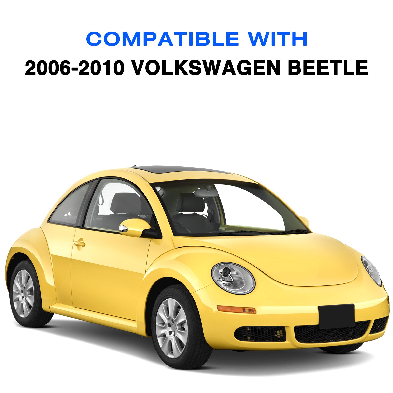 VehicleAid Headlights For 2006-2010 Volkswagen Beetle