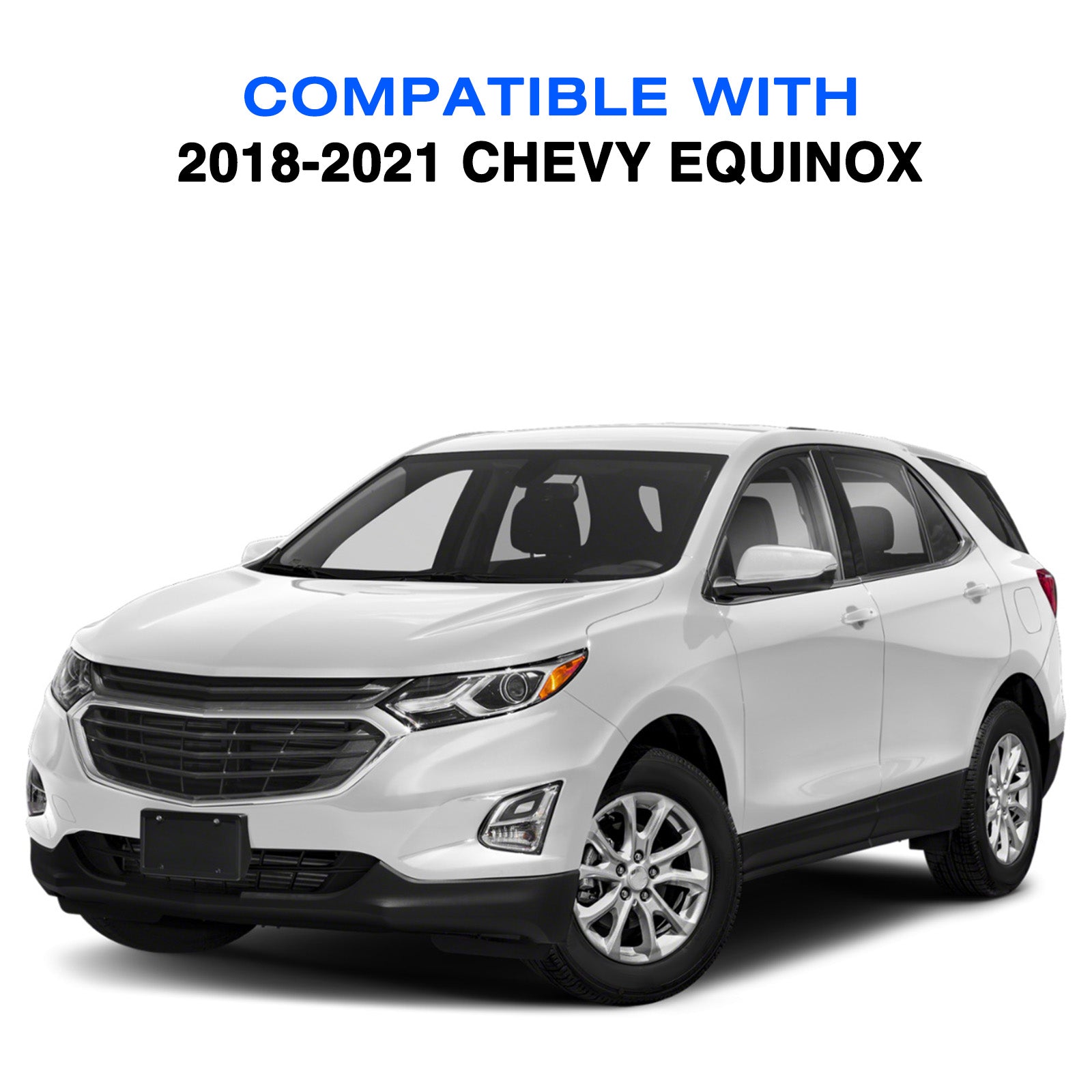 VehicleAid Headlights For 2018-2021 Chevy Equinox HID/Xenon