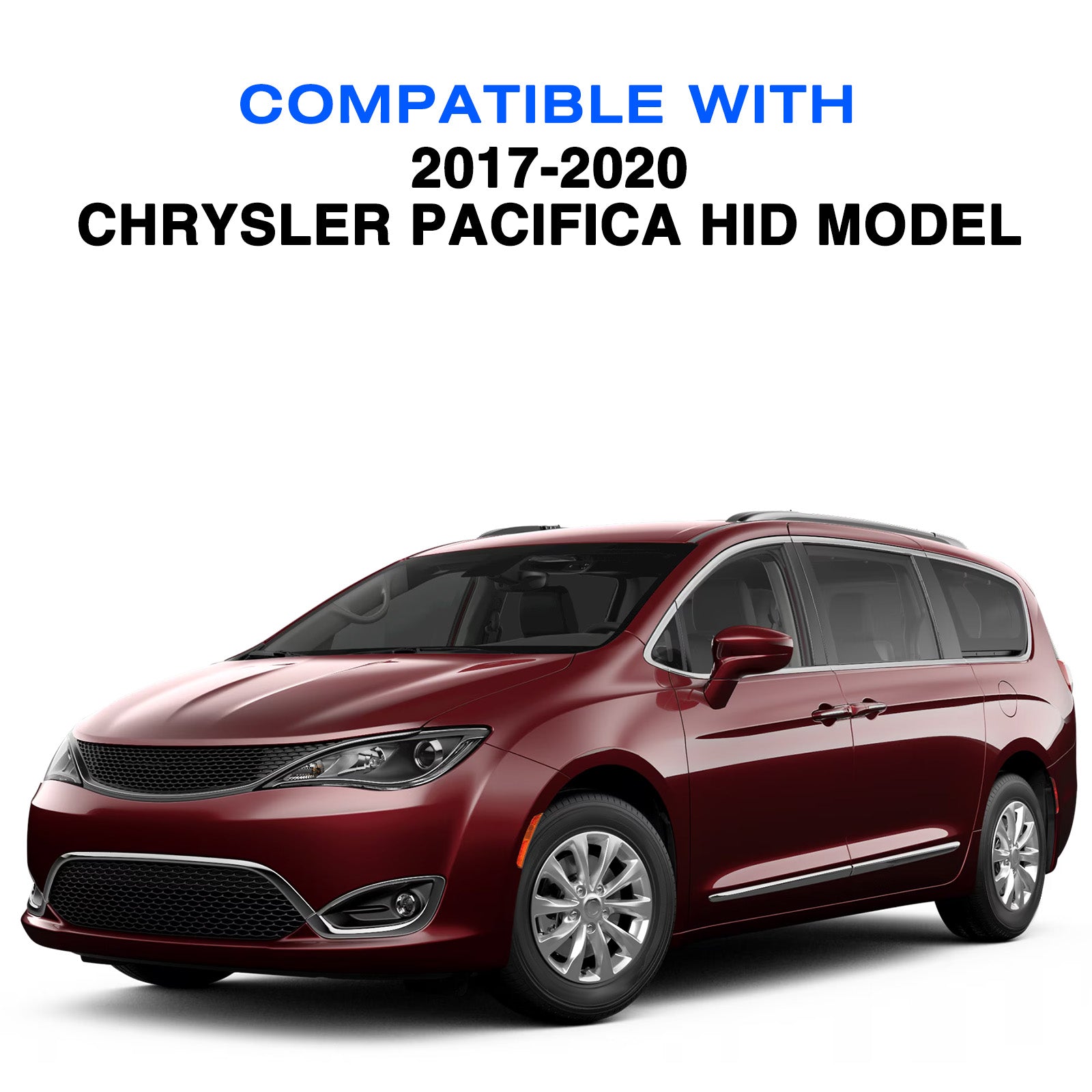 VehicleAid Headlights For 2017-2020 Chrysler Pacifica